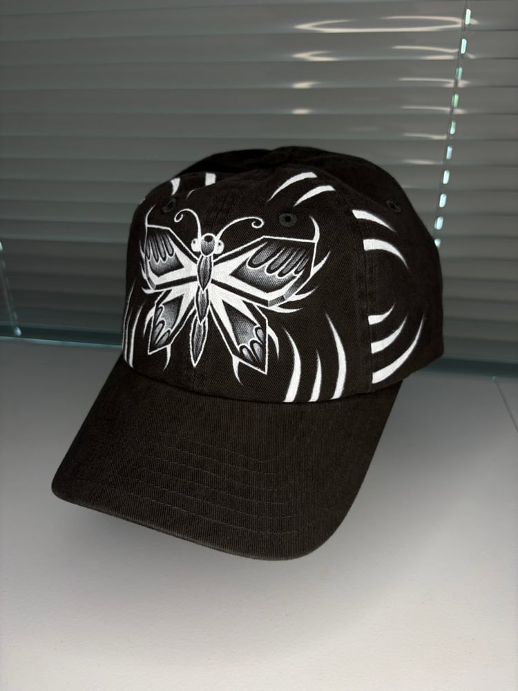 Image of Mariposilla - Hand painted hat