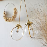 Image 2 of Baladeuse Ou Suspension Globe Murano strié