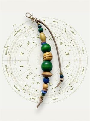 Image of GEMINI RISING BAG CHARM