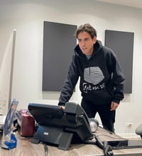 Image 2 of Get Use 2 It Logo Hoodie (Black)