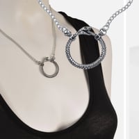 Image 1 of Alchemy Gothic Serpent Necklace 