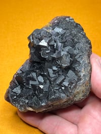 Image 9 of Large Black Rose Fluorite Red UV Specimen | Pakistan #2847