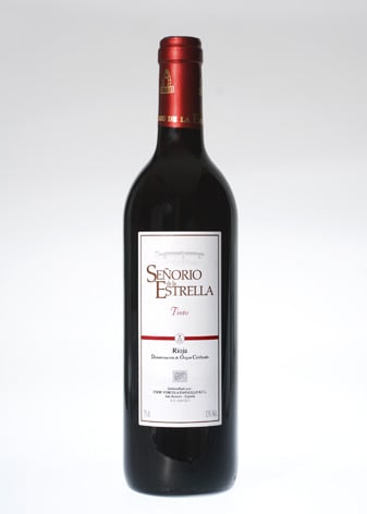 Image of 6 unidades.Tinto Señorío de la Estrella Joven DOC Rioja. 6 unidades