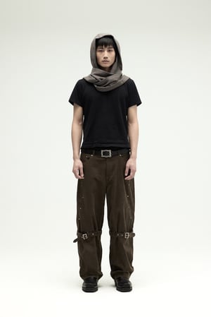 Image of EQUALNEAR - Rover Cord Pants (Olive Green)