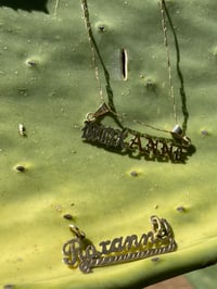 Image 4 of name pendant 