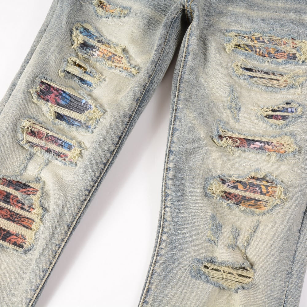 Image of Amiri - #876 Amiri jeans blue