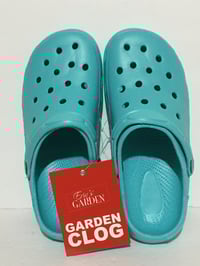 Garden Clog Slip On Size L - Aqua
