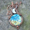 Labradorite Owl