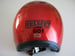 Image of RED FLAKE MOTORBRIGADE DOT HELMET