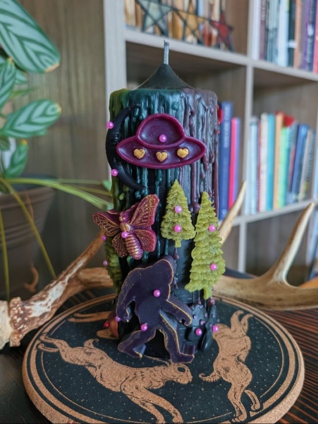 Image of Bigfoot Moth Forest Pillar