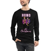 "HOMO FOR CHRISTMAS (GUYS)" Unisex Long Sleeve Tee by InVision LA