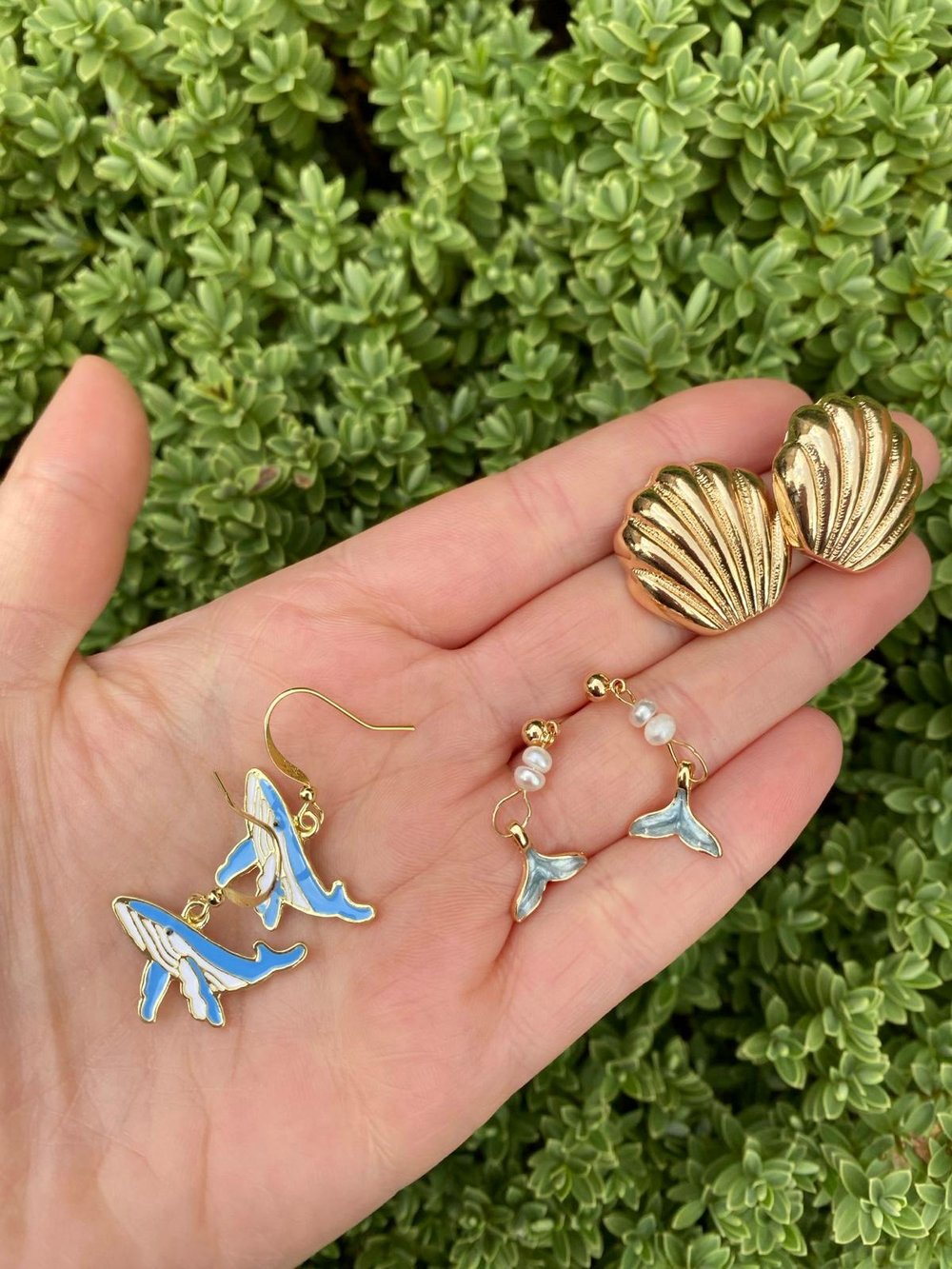 away at sea earrings!