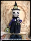 Halloween Skeleton Witch Doll