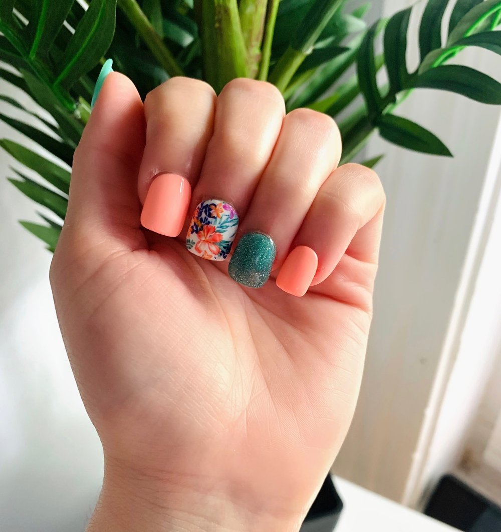 Image of Peachy Florals