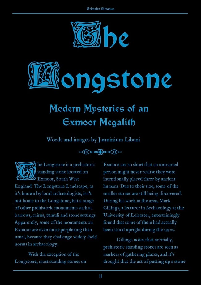 Grimoire Silvanus Zine Issue 5