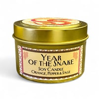 Image 4 of Year of the Snake Candle — 4 oz