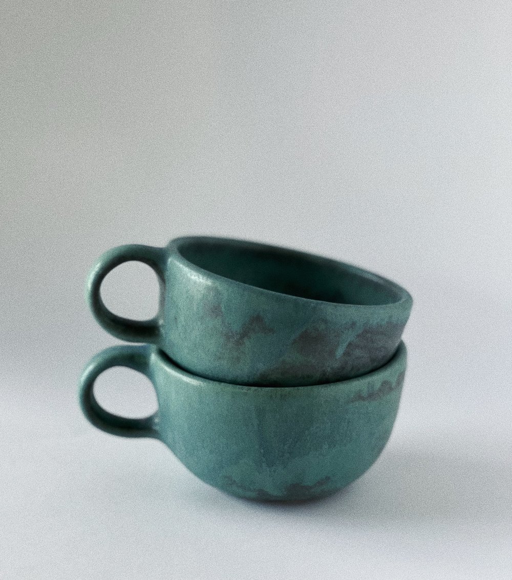 Image of Matte green cup