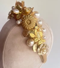 Image 4 of Gold trinket headband #2 