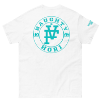 Image 2 of Naughty and Hori Classic Tee "Cyan Label"
