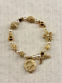 Image 2 of Red or White Baroque Bracelet 