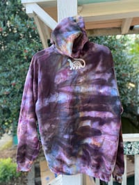 Image 4 of Large Mom I’m Scared Come Pick Me Up Tie Dye Hoodie 1