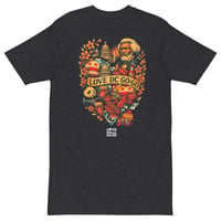 Image 3 of     LOVE DC GO-GO “Culture Collage” Unisex premium heavyweight tee