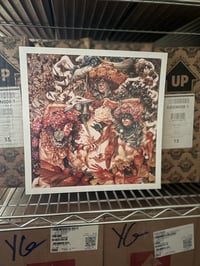 Gold and Grey album cover lithograph