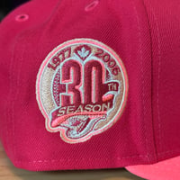 Image 3 of New Toronto Blue Jays 30th Season Pink Fitted Size 7 1/2