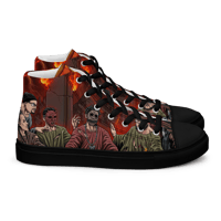 Image 5 of Cerberus Clique high top canvas shoes