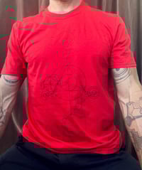 Image 2 of Mythical Human Vessel RED tee