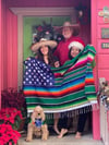 Assorted 50 Star Serape Flags PRE-ORDER PLEASE READ DESCRIPTION