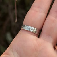 Image 3 of Sun stamp silver ring