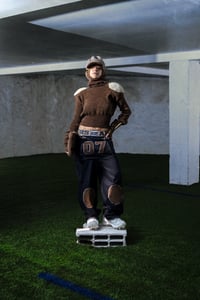 Image 3 of JEAN MARIN BLUE/BROWN