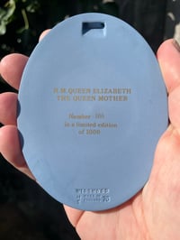 Image 3 of Skeletal Queen Mother portrait cameo