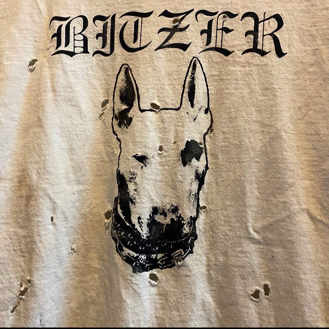 Image of MAD DOG DISTRESSED T-SHIRT