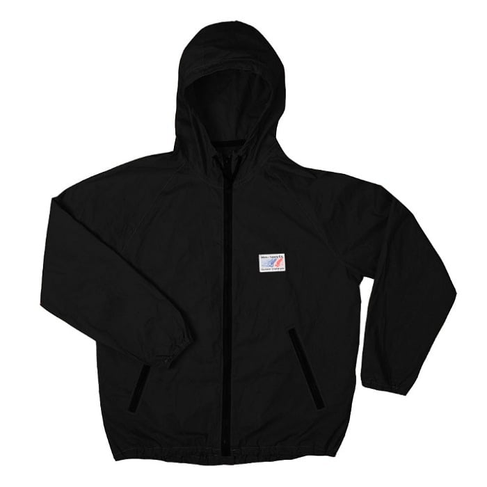 Image of MELOU LAINO WINDBREAKER BLACK