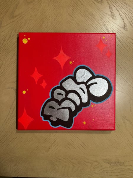 Image of REDS throw canvas 004