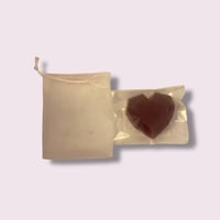 Image 4 of Large Heart Soap With Soap Pouch | Fragranced | Nourishing Body & Hand Wash | Approx. 50g