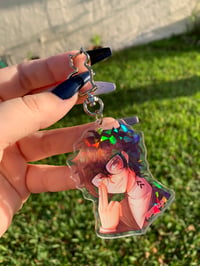 Image 2 of Persona 5 Charms 3inches Holographic double sided