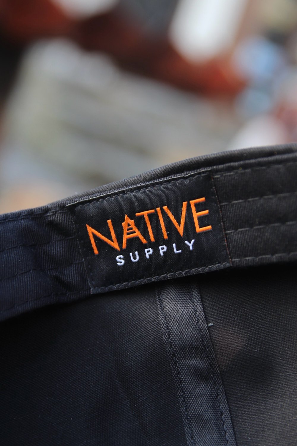 Image of From San Francisco With Love Dad Hat - Black / City Orange