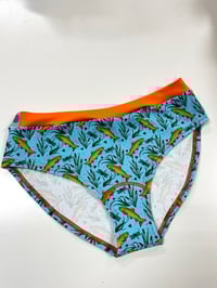 Image 1 of READY TO SHIP XL Trout MidRise Cheeky Undies