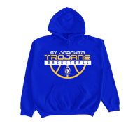 #083 St Joachim Trojans Basketball 2025 - Royal Blue Hoodie