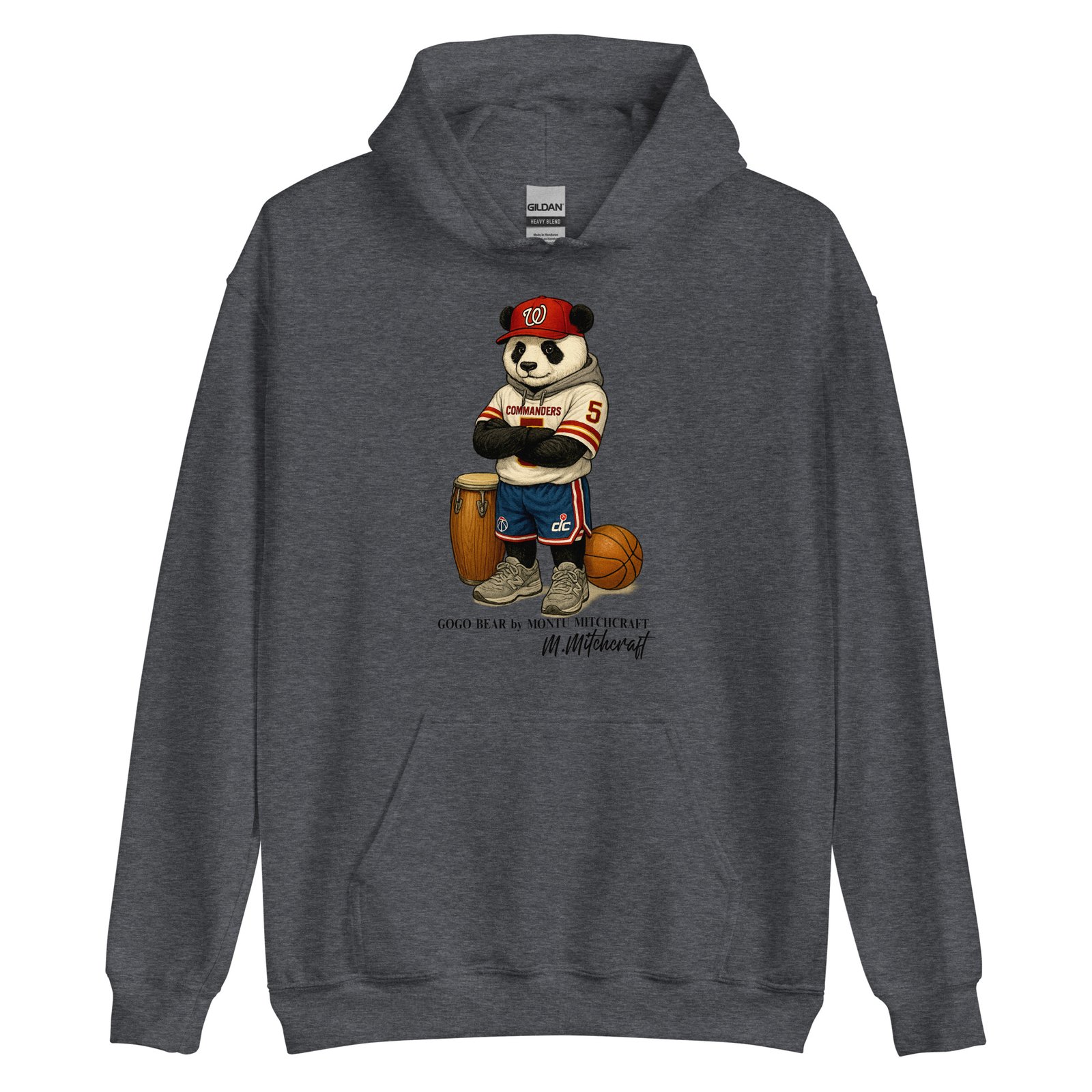 GOGO BEAR DC SPORTS EDITION by Montu Mitchcraft Hoodie (see color