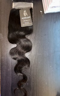 Image 1 of 20 inch 4x4 body wave closure