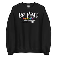 Image 2 of Be Kind Oldschool Unisex Sweatshirt