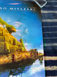Image 2 of Original French Laputa: Castle In The Sky Rerelease poster. MASSIVE