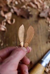 Image 5 of Maple/Sycamore Seed ~Earrings 