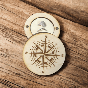 Image of Custom Wood Ring Box, Wedding or Engagement Gift, Sustainable Gifts for Rustic Weddings