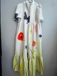 Image 1 of Ella dress with grass and flowers (m)