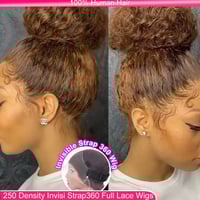 Image 2 of Honey Blonde 360 Lace Wig  